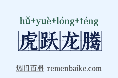 虎跃龙腾是什么意思的图片